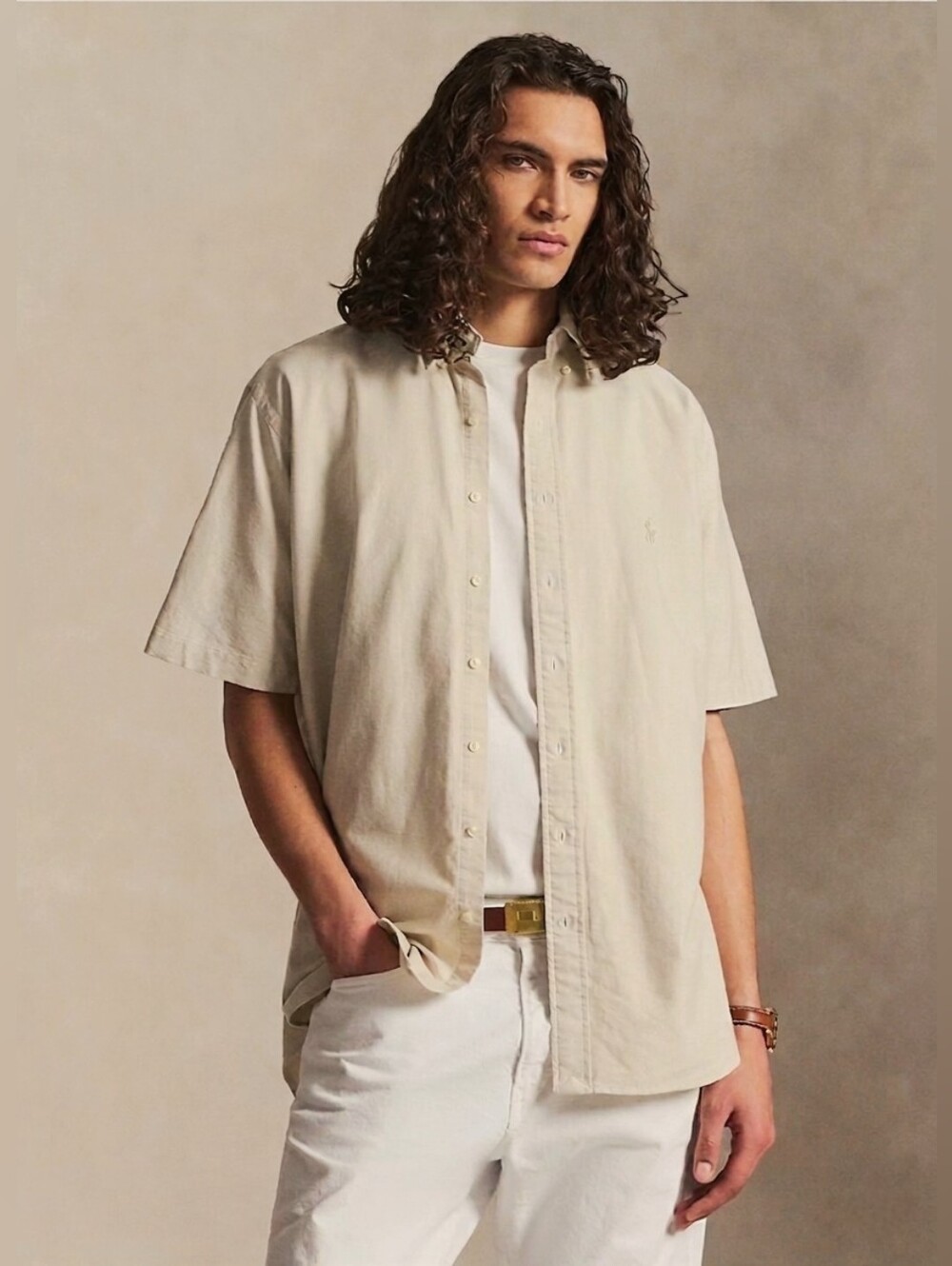 $125 Polo Ralph Lauren Mens Big Tall Button Down Short sleeves Shirt